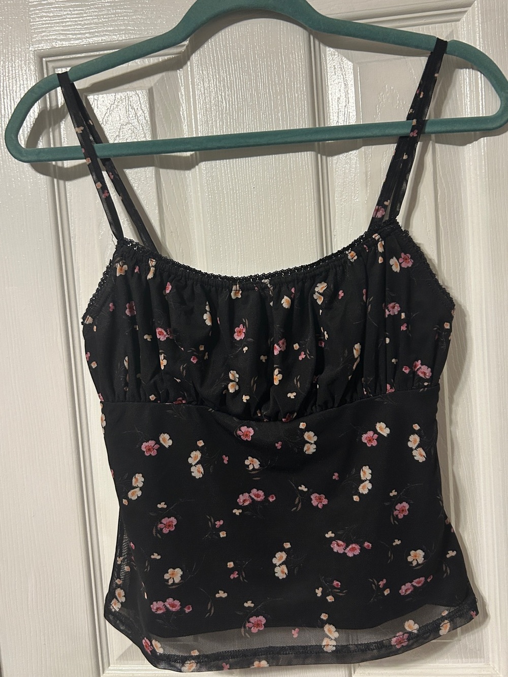 Urban Outfitters Black Mesh Cami